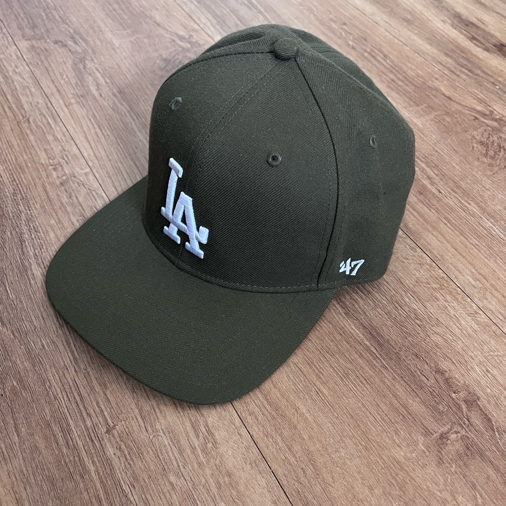 47 LA Green Adjustable Strap Cap